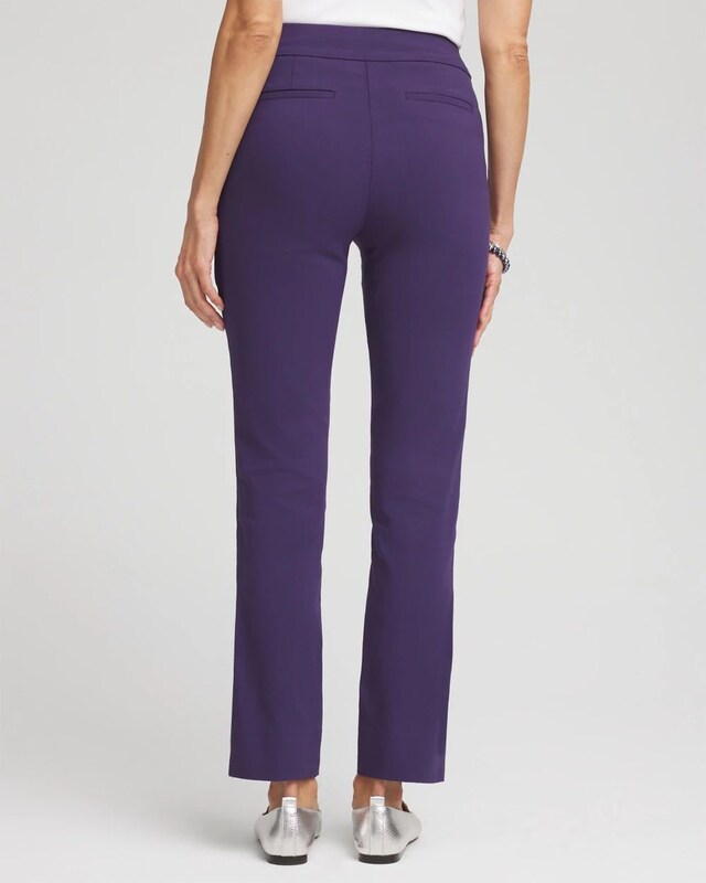 Brigitte Rivet Slit Ankle Pants - image 3